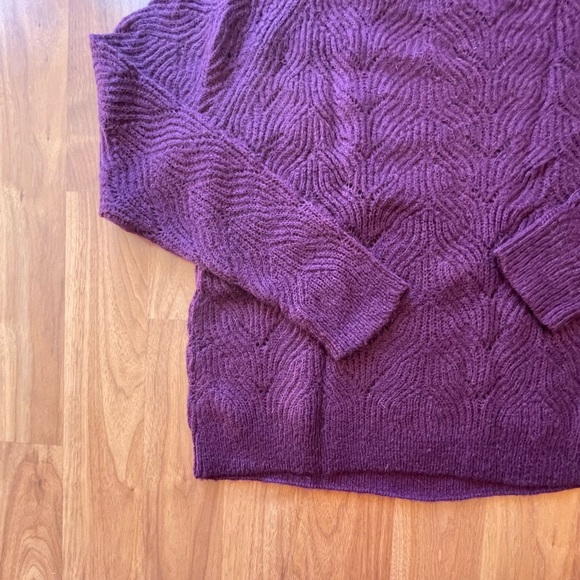 LOFT cable knit sweater - Picture 4 of 7